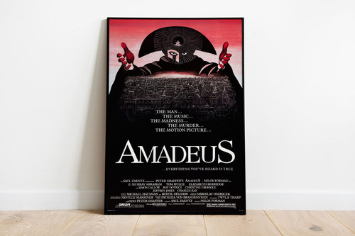 Poster Afiche Amadeus 60x90 - Solo Lámina