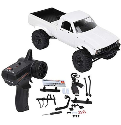 Rc Crawler Car, 2.4g 1/16 4wd Camion Todoterreno Escala Com