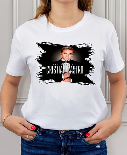 Polera Cristian Castro Lo Mejor Concierto En Chile C-825