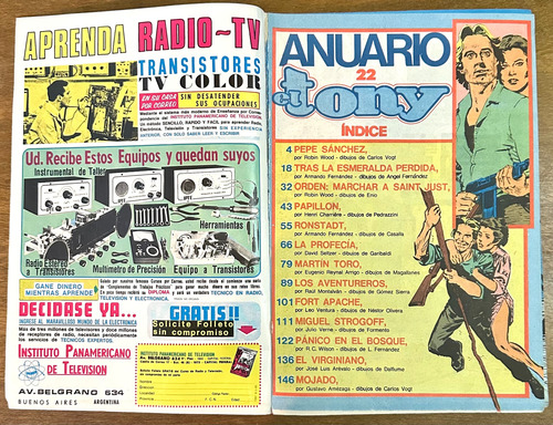 Revista El Tony Anuario Nro: 22 Completo De Colección Leer (Usado)