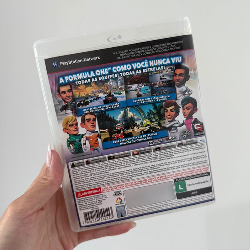 F1: Race Stars Ps3 Mídia Física Semi Novo (Recondicionado)