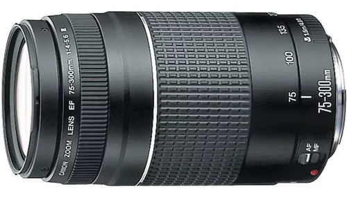 Lente Canon Ef75-300 F4-5.6 Iii compatible con todas las cámaras Eos