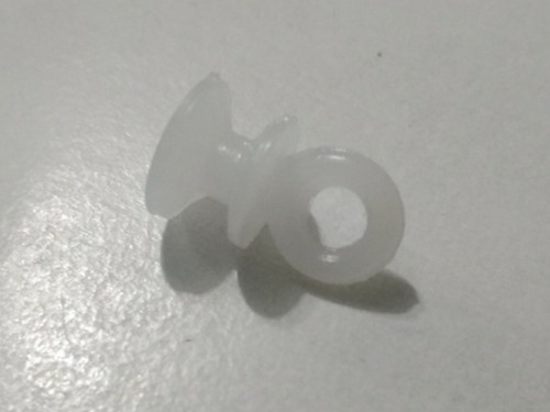 50 Unid. Correderas Chupete Redondo De Plastico Cortina Riel
