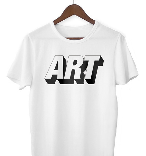 Remera Art Letras Diseño Exclusivo