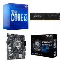 Comprar Kit Upgrade Intel Core I3 10105 + Asus Prime H510m-k + 8gb 