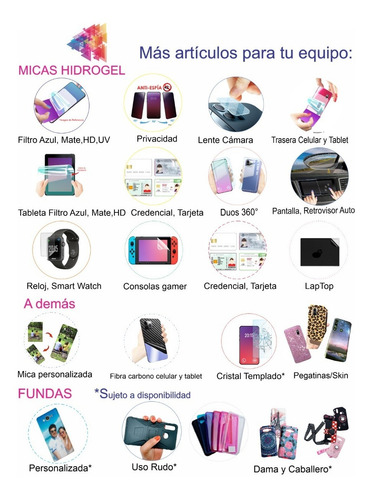 Mica Hidrogel Filtra Luz/ideal Uso Con Funda/no Cristal