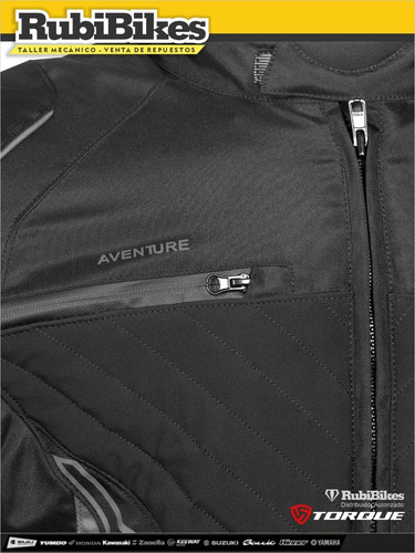 Imagen 3 de 9 de Campera Para Moto Torque Aventure