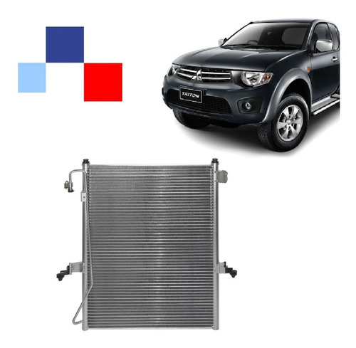 Radiador Condensador Aire Acondicionado  Mitsubishi L-200