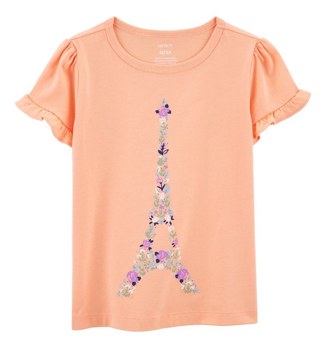 Playera De Jersey Torre Eiffel De Bebé 1o937810 | Carters ®