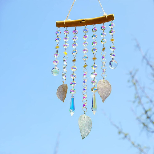 Atrapasoles De Cristal,atrapasueños Colgante De Cristal