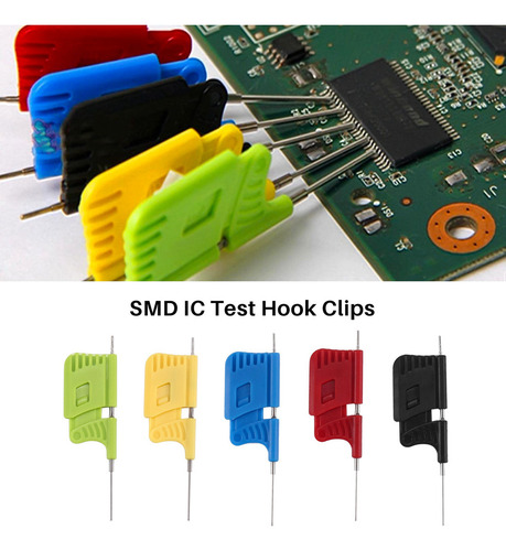 Ta 10 Clips De Prueba Sdk08 Smd Ic, Clips De Gancho De