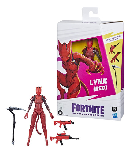 Figura Fortnite Victory Royale Series Lynx (red)