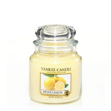 Vela Aromática Medium Jar Meyer Lemon Yankee Candle