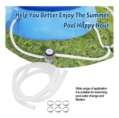 Manguera De Filtro De Piscina, Repuesto De Plástico De Polie