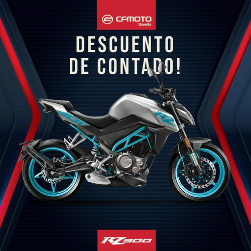 Imagen 1 de 17 de Cfmoto Rz 300 Nk Descuento Contado - Unicomoto Canning