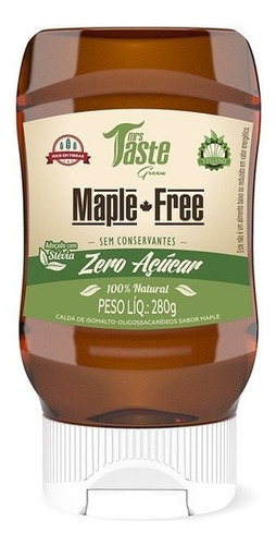 Maple free Mrs. Taste Zero Azúcar sin TACC en frasco 280 g