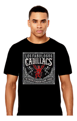 Los Fabulosos Cadillacs - En Vivo Madison - Rock - Polera