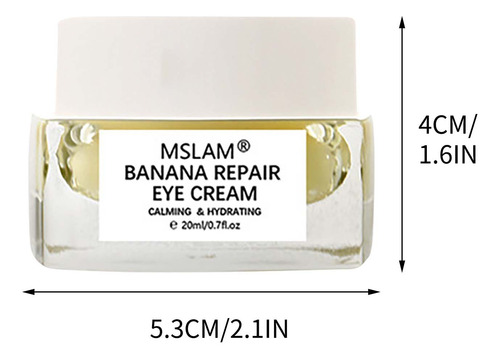 Crema Nutritiva Para Ojos E Banana Que Elimina Bolsas Y Negr