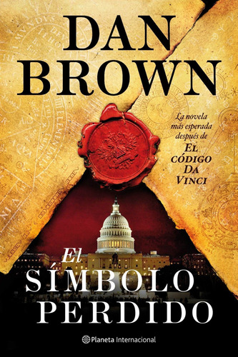 El símbolo perdido, de Brown, Dan. Serie Bestseller internacional Editorial Planeta México, tapa blanda en español, 2013