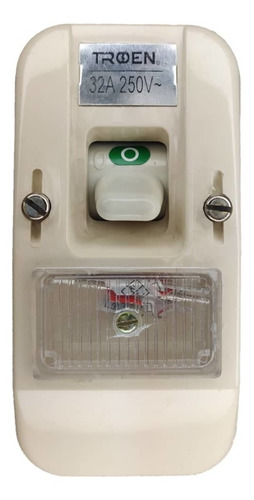 Interruptor Superficial Tipo Bticino Breaker 602 30amp