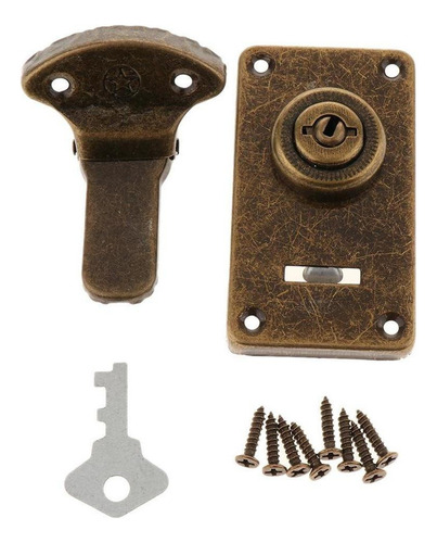 Zz 1 Uds., Gancho De Cerrojo De Vintage, Bronce,