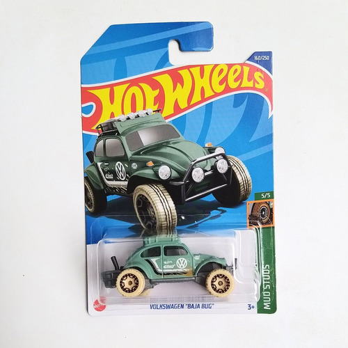 Hot Wheels # 5/5 - Volkswagen Baja Bug - 1/64 - Hcx74