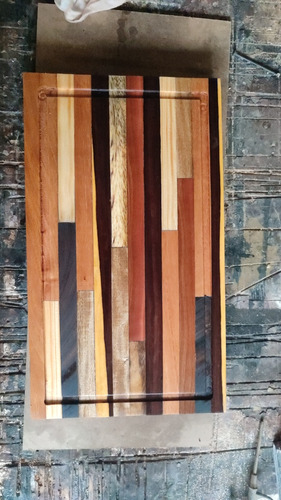 Tabla De Madera Cocina, Parota, Multiusos