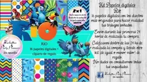 Comprar Papeles Fondos Digitales Rio Kit Imprimible