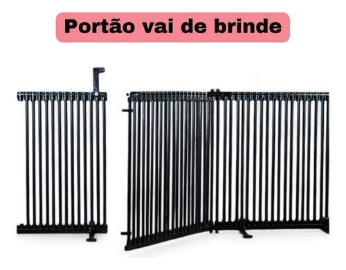 Cercado De Proteção Para Piscinas Jardins Escadas 3,63 Mts