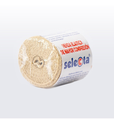 Venda Elastica De Mayor Compresion 5 Cms Anc X 4.5 Mts Largo