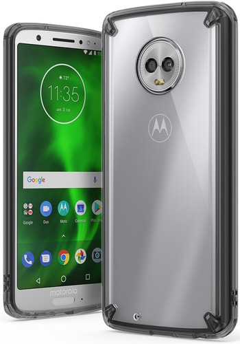 Funda Para Motorola Moto G6 Ringke Fusion Anti Impacto