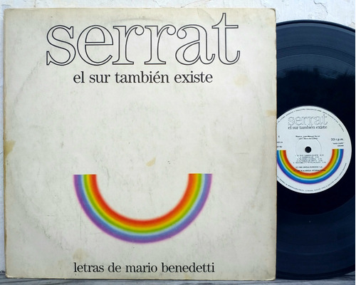 Joan Manuel Serrat - El Sur Tambien Existe - Lp Año 1985