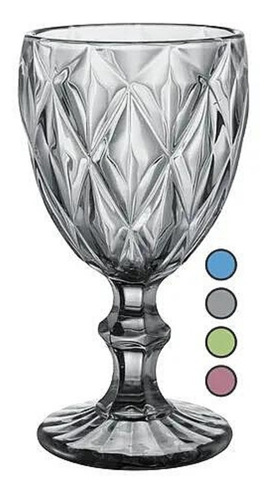 3 Copas Cristal Vino Agua Libia Grande 335ml  Elegir Color