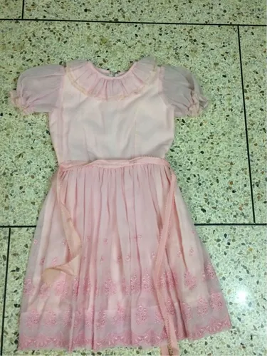 Vestdio De Niña Rosado (Usado)
