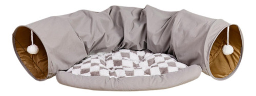 Winter Warm Cat Tunnel Bed And Playing Toys Winter Warm Cat