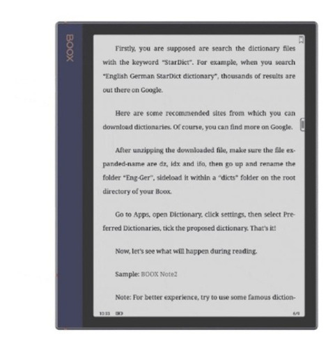 Imagen 2 de 8 de Ebook Reader Writer Boox Note Air 10,3 Android 10 Lapiz 32gb