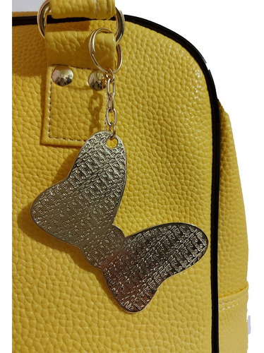 Imagen 6 de 8 de Bolsa De Dama, De Disney, Minnie Mouse En Color Amarillo.
