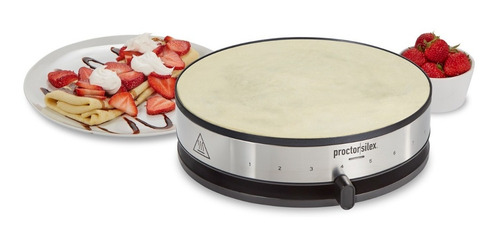 Creepera Electrica Proctor Silex Antiadherente 120 V Color Plateado