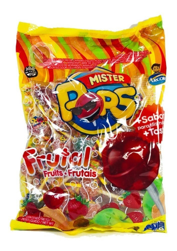 Chupetines Arcor - Mister Pops - Paquete X 50 Unidades