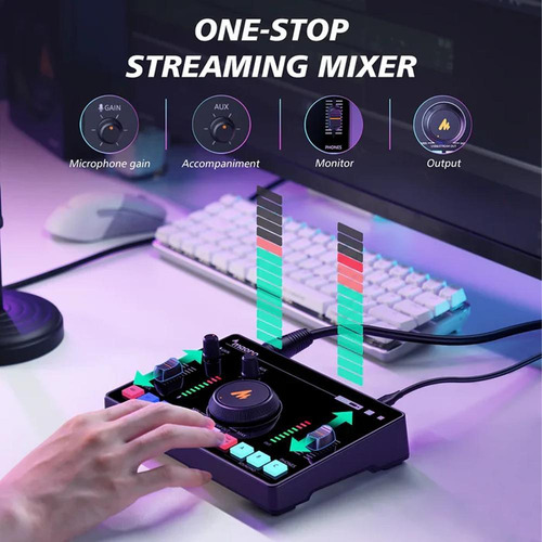 Mesa De Som Maono Caster C2 Neo Stream Deck