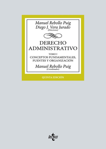 Libro Derecho Administrativo - Rebollo Puig, Manuel