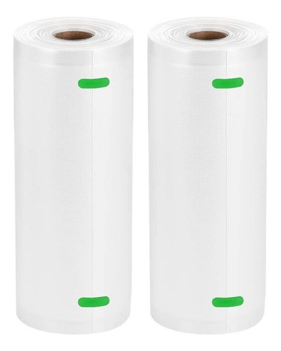 Imagen 1 de 3 de Bolsas Para Máquina Sellado Al Vacío 2 Rollos