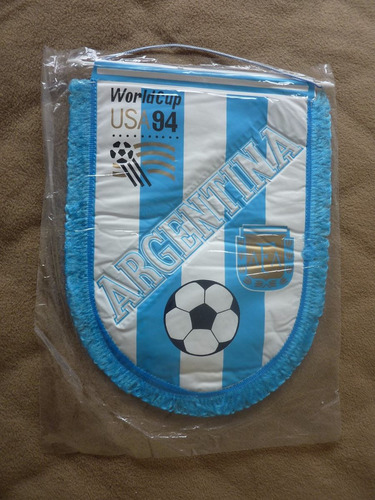 Banderin De Argentina Mundial Estados Unidos 1994 Afa