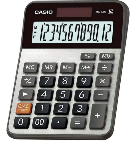 Calculadora De Escritorio Casio Mx 120 B