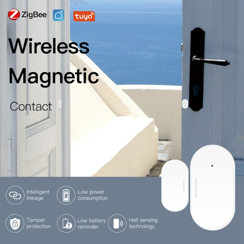 Domótica Inteligente Con Sensor De Puerta Y Ventana Tuya Zig