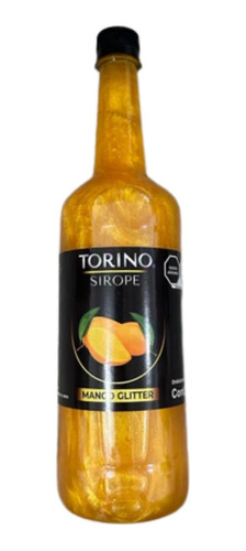 Jarabe/sirope Torino Sabor Mango Gliter Para Bebidas 1 Lt