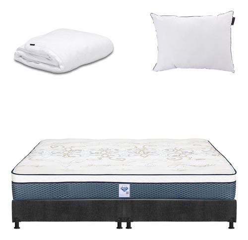 Colchon King Size Spring Air Cantabria + One + Cloud + Box