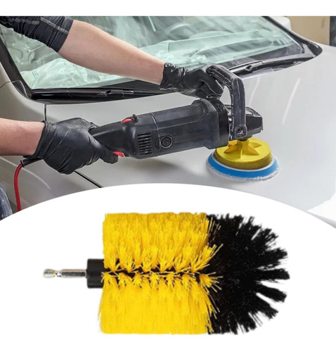 Cepillo De Limpieza De Coche Para Taladro, Cepillo De