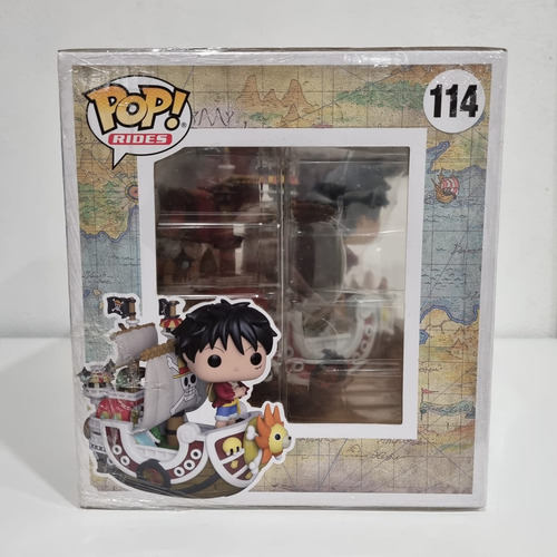 Funko Pop Luffy With Thousand Sunny Barco One Piece #114 Sol (Usado)