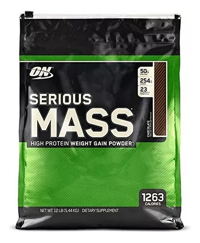 Serious Mass Optimum Nutrition 12lbs - Chocolate